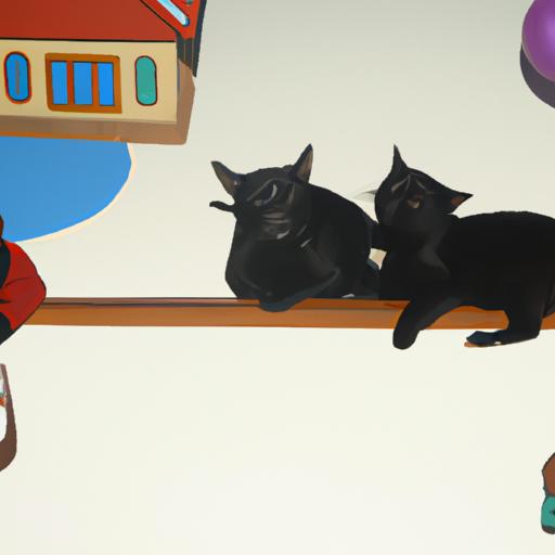 Người cầm biển có câu hỏi 'Nằm mơ thấy mèo đen có ý nghĩa gì?'