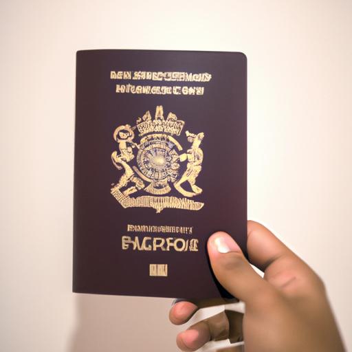 Người cầm hộ chiếu với tên tiếng Anh