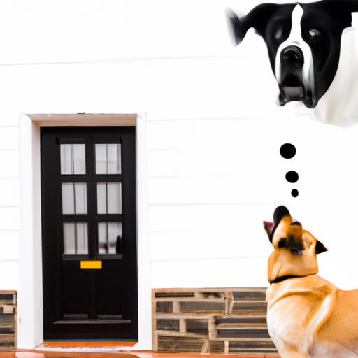 Bức ảnh minh họa cho các ý nghĩa khác nhau của việc mơ thấy chó vào nhà