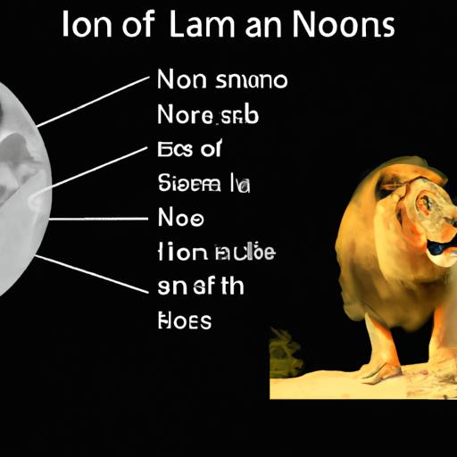 Chi tiết về cung mặt trăng sư tử với hình dáng giống sư tử