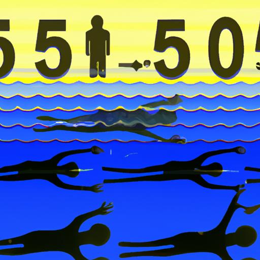 Một hình ảnh mô tả các tình huống mơ khác nhau về người chết đuối kèm theo số liên quan