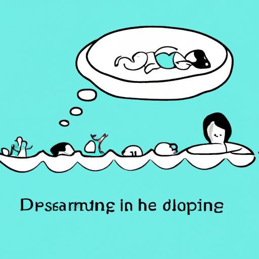 Hình ảnh thể hiện mối liên hệ giữa việc mơ thấy phụ nữ tắm và đánh con